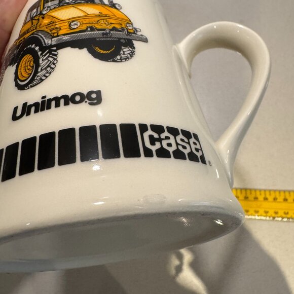 VINTAGE RARE - 1980s Mercedes Benz Unimog Truck Coffee Cup - Picture 5 of 10